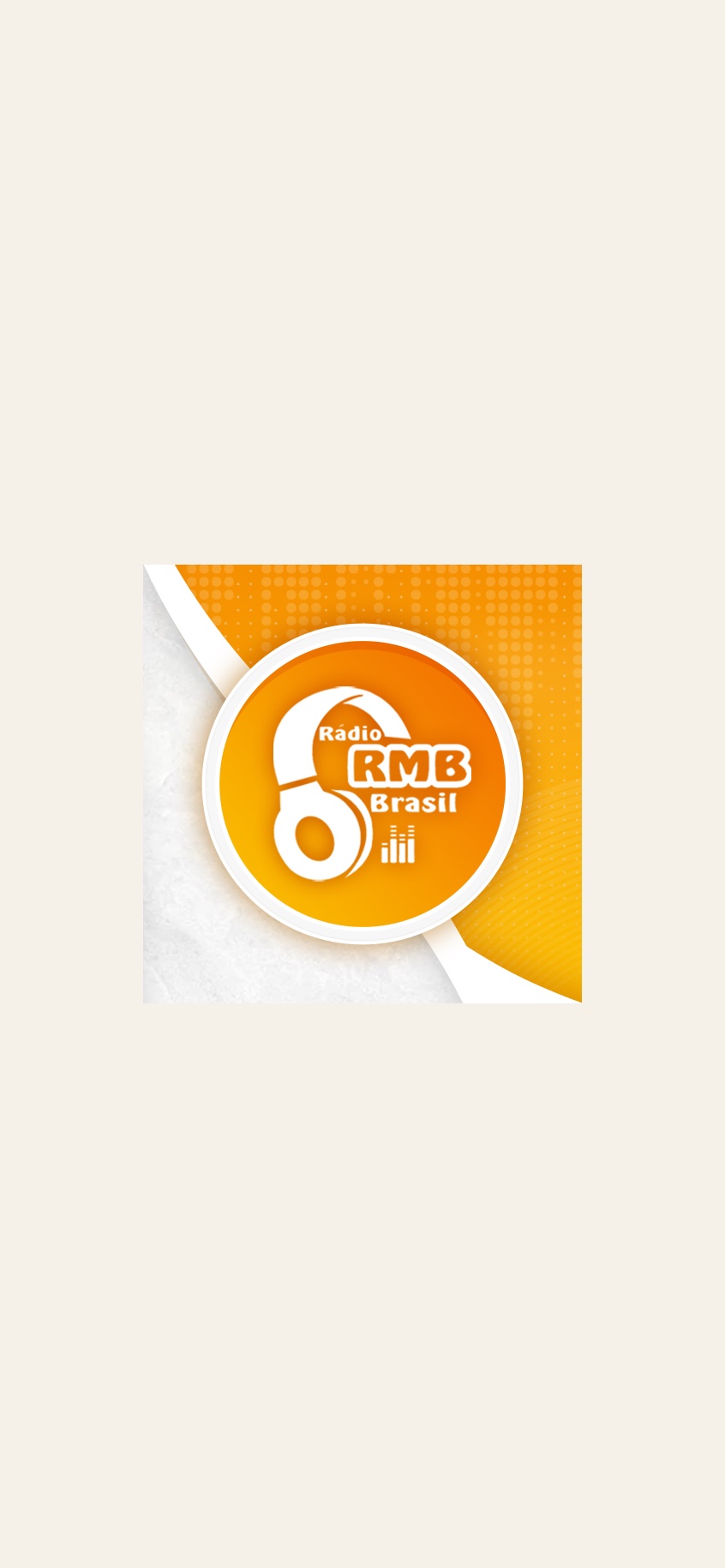 Tela do aplicativo Rádio Mirandense Brasil